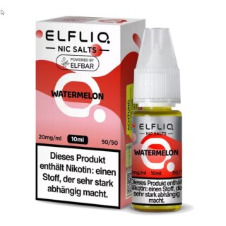 Watermelon - 10ml Premium NicSalt Liquid Nikotinsalz - ELFBAR