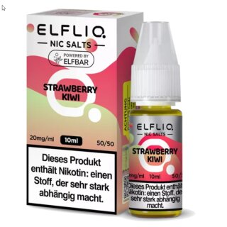 Strawberry Kiwi - 10ml Premium NicSalt Liquid Nikotinsalz - ELFBAR