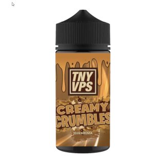 Creamy Crumbles - 10ml Longfill Aroma f. 100ml - TonyVapes TNYVPS