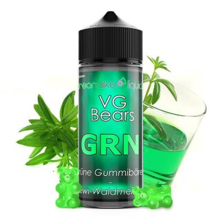 VG Bears GRN - 10ml Longfill-Aroma f. 120ml - Dreamlike Liquids