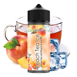 Peach Tea On Ice - 10ml Longfill-Aroma f. 120ml - Dreamlike Liquids