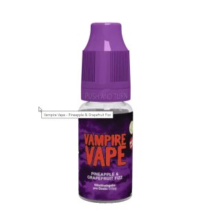 Pineapple & Grapefruit Fizz - 10ml Premium Liquid - Vampire Vape