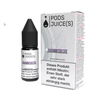 Johannisbeere - 10ml Liquid - Pods Juice(s)