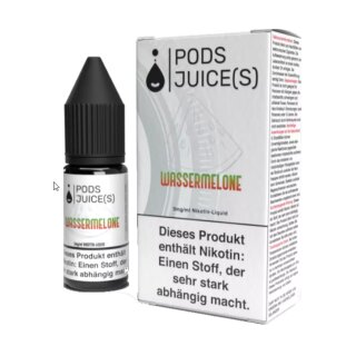 Wassermelone - 10ml Liquid - Pods Juice(s) 9 mg/ml
