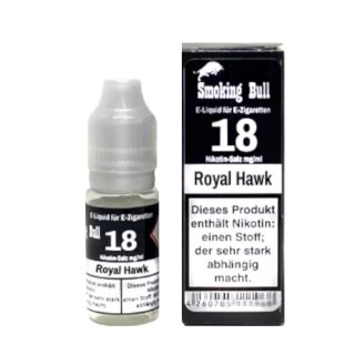 Royal Hawk - 10ml Nikotinsalz Liquid 18mg NicSalt - Smoking Bull