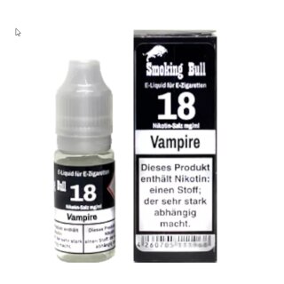 Vampire - 10ml Nikotinsalz Liquid 18mg NicSalt - Smoking Bull
