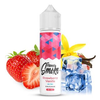 Strawberry Vanille On Ice - 10ml Longfill Aroma f. 60ml - Flavour Smoke