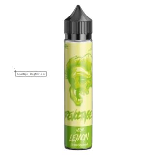 Neon Lemon - 15ml Longfill Aroma in 75ml Flasche STEUERWARE - Revoltage