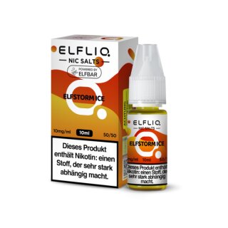 Elfstorm Ice - 10ml Premium NicSalt Liquid Nikotinsalz - ELFBAR
