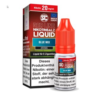 Blue Mix - RedLine - 10ml Intense NicSalt Liquid - SC 20 mg/ml