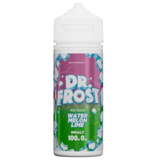 Watermelon Lime Ice - 100ml Shortfill Premium-Liquid - Dr. Frost