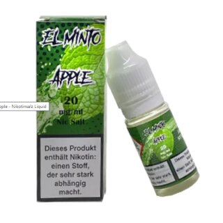 Apple - Nikotinsalz Liquid NicSalt - El Minto