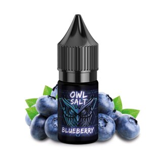 Blueberry - OVERDOSED 10ml NicSalt Nikotinsalz-Liquid - OWL Salt by Ultrabio