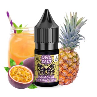 Maracuja Ananas Limo - OVERDOSED 10ml NicSalt Nikotinsalz-Liquid - OWL Salt by Ultrabio