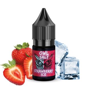 Strawberry Ice - OVERDOSED 10ml NicSalt Nikotinsalz-Liquid - OWL Salt by Ultrabio