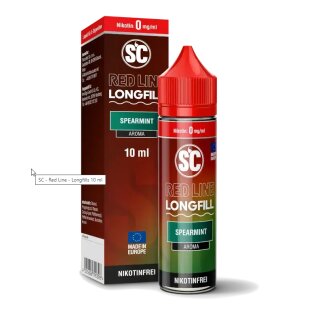 Spearmint - 10ml Aroma-Longfill f. 60ml - SC