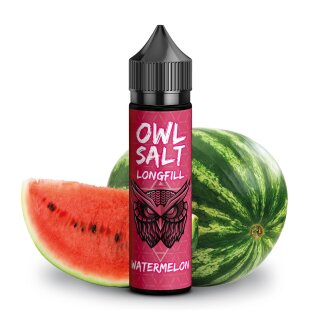 Watermelon - 10ml Longfill-Aroma f. 60ml - OWL Salts by UltraBio