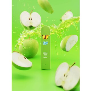 Apple Jack (Indica) - ULTRA 96% HHC Einweg Vape - OnlyGrams