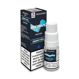 Energy Cool - Overdosed 10ml NicSalt Liquid Nikotinsalz 20mg - OVERVAPE