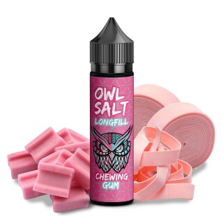 Chewing Gum - 10ml Longfill-Aroma f. 60ml - OWL Salts by UltraBio