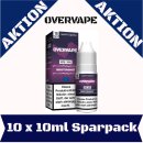 10x Nikotinshot 18mg OVERVAPE 50:50 VPG Standard...