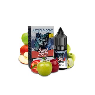 Doppelapfel - FROZEN 10ml NicSalt Nikotinsalz Liquid - UltraBio