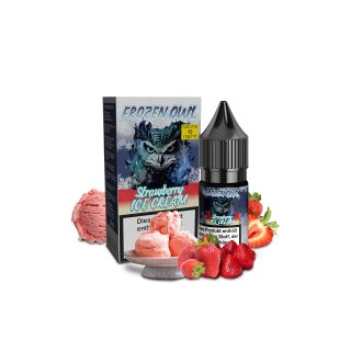 Strawberry Ice Cream - FROZEN 10ml NicSalt Nikotinsalz Liquid - UltraBio